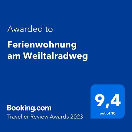 Ferienwohnung Am Weiltalradweg Weinbach Εξωτερικό φωτογραφία